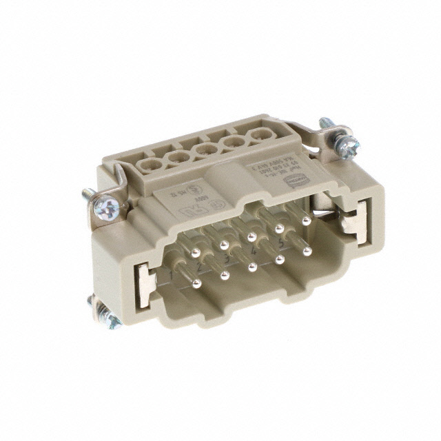【09330102601】INSERT MALE 10POS+1GND SCREW