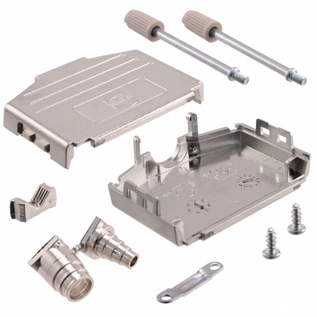 【09670250425】CONN BACKSHELL 25POS 180DEG SHLD