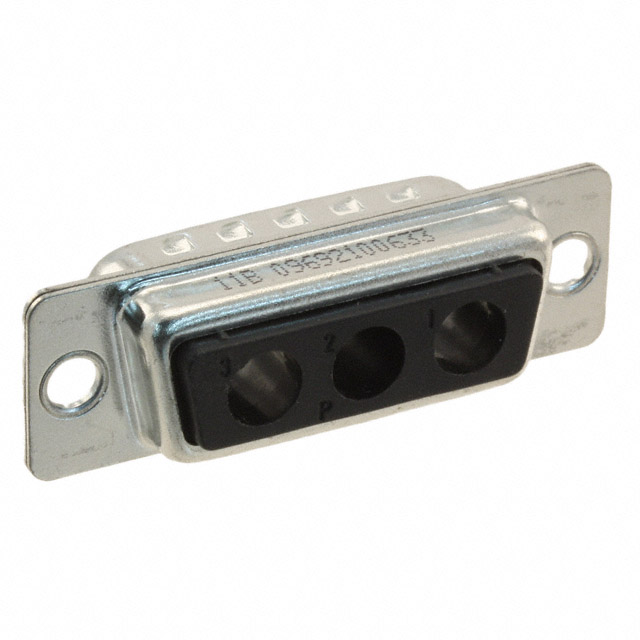 【09692100633500】CONN D-SUB HOUSING PLUG 3POS