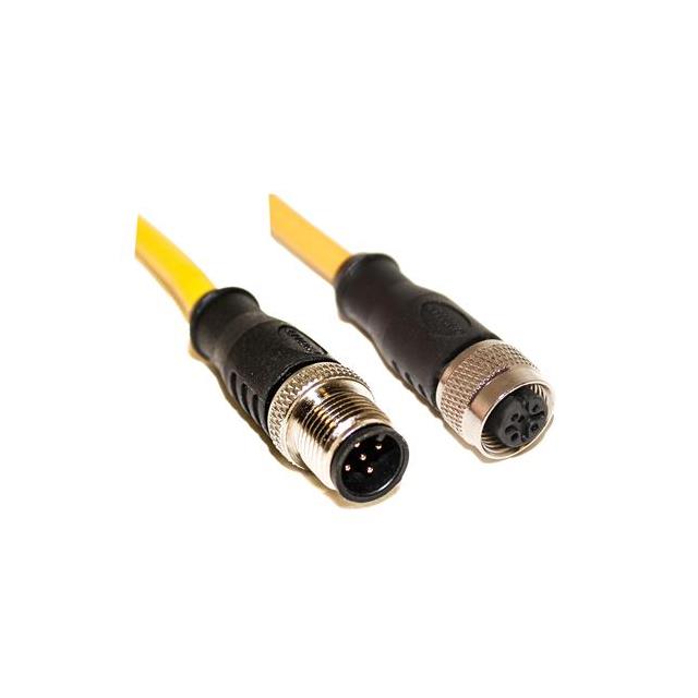 CIRC CBL 5POS RCPT TO PLUG 3.28'【C5AC06M001】