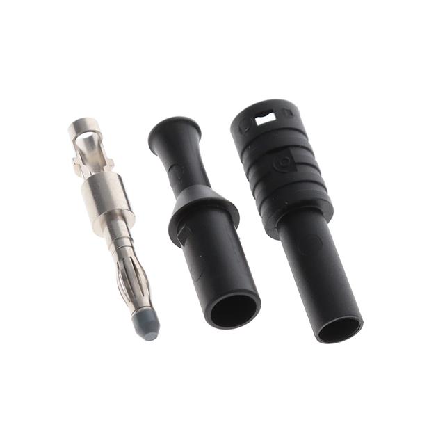 【9386BLK】CONN BANANA PLUG SOLDER BLACK