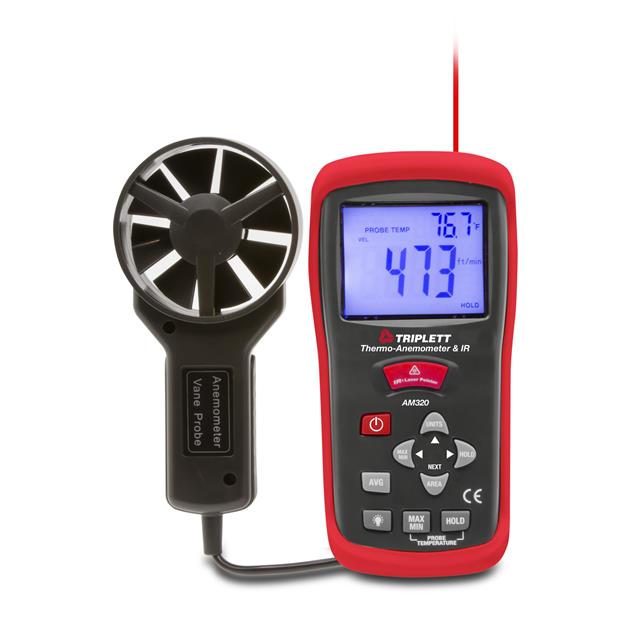 THERMO-ANEMOMETER + IR【AM320】
