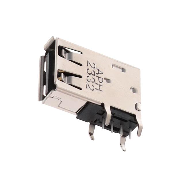 【GSB19121TP2EU】USB 2.0 STANDARD A, UPRIGHT DIP[トレイ]
