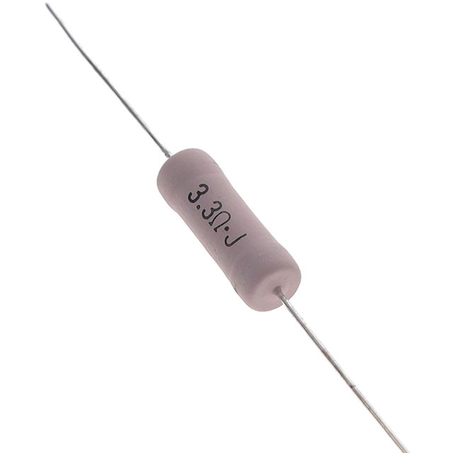 【MOSX5C3R3J】RES 3.3 OHM 5% 5W AXIAL