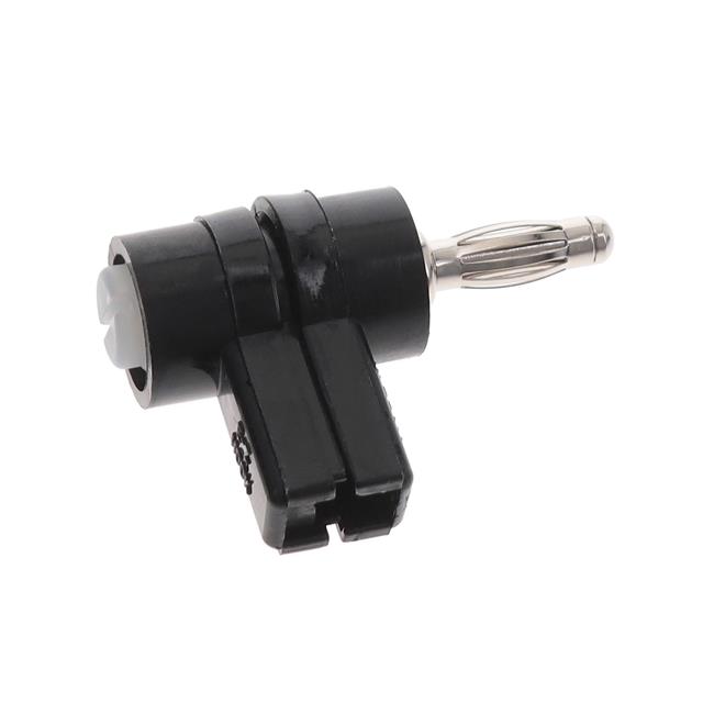 【9304BLK】CONN BANANA PLUG SLDRLESS BLACK