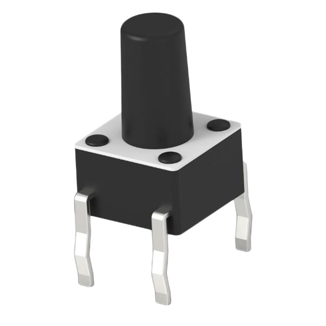 上部作動式タクタイルスイッチ(SPST、NO)【1-1825910-4】