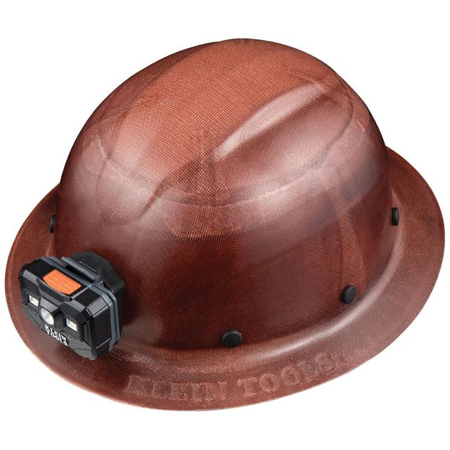 HARD HAT KONSTRUCT W/HEADLAMP【60447】