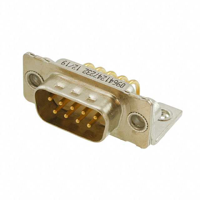 【09641247232】CONN D-SUB PLUG 9POS R/A SOLDER
