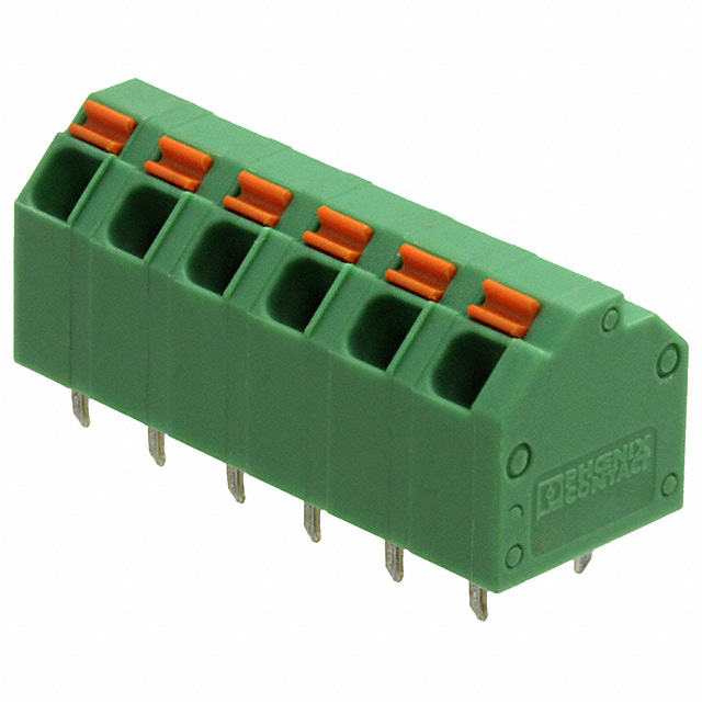 【1751202】TERM BLOCK 6POS 45DEG 5.08MM PCB