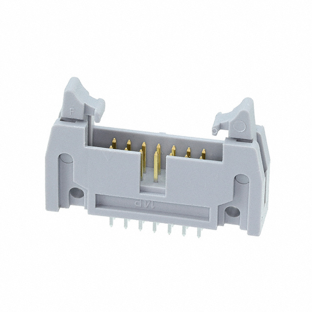 【AWH 14G-0222-T】CONN HEADER VERT 14POS 2.54MM