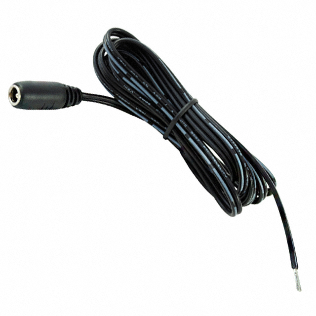 【10-01092】CBL ASSY 2.1MM JACK-CBL FLAT 6'