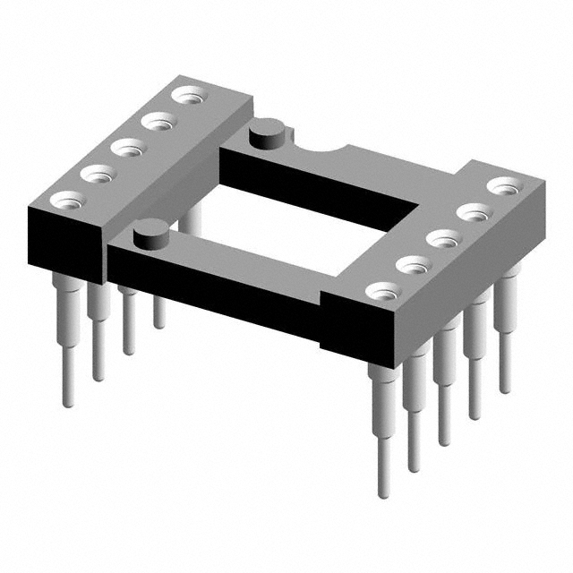 CONN IC DIP SOCKET 10POS GOLD【116-83-610-41-018101】