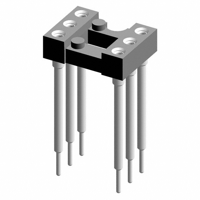 CONN IC DIP SOCKET 6POS GOLD【116-87-306-41-001101】