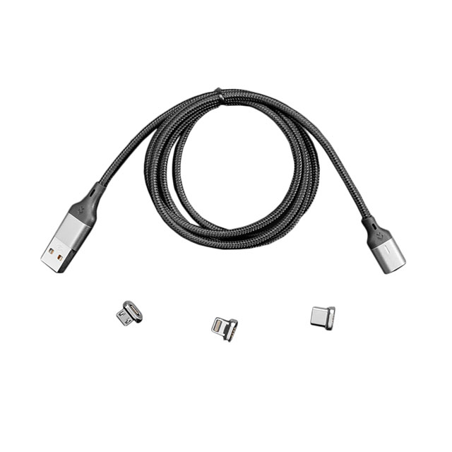 【5652】WOVEN USB A CABLE WITH MAGNETIC