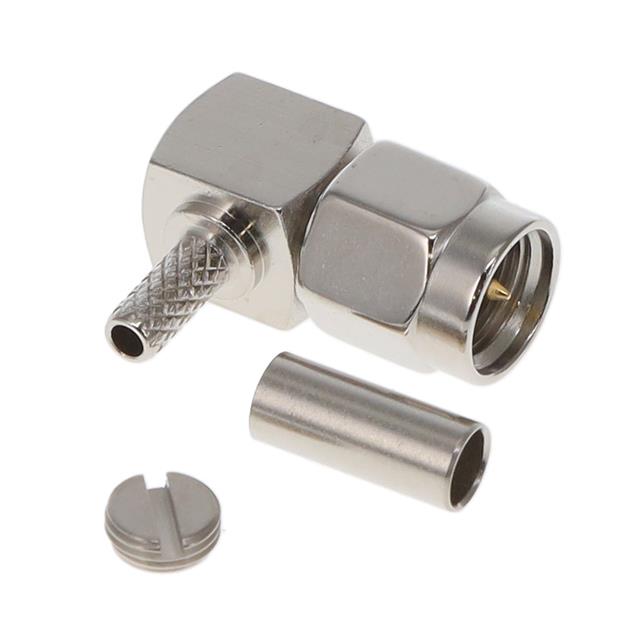 【SMAMRA.P.DK.HT】SMA(M)RA FOR RG174/RG316 NI PLAT