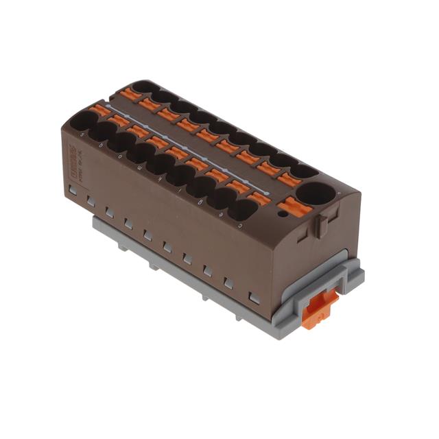 【3273646】TERM BLK 19POS BROWN