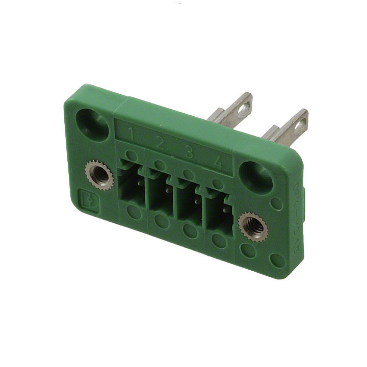 【1829361】TERM BLK 4POS GREEN