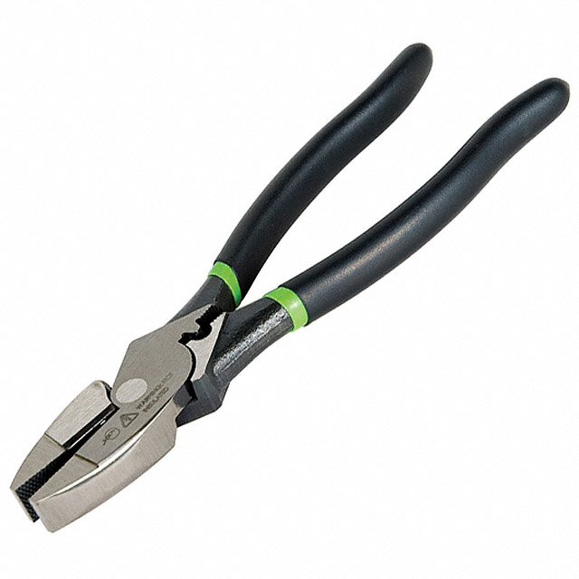 【0151-09CD】PLIERS FLAT NOSE 9.38"