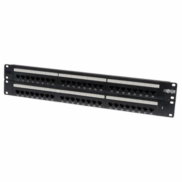 PANEL PATCH CAT5E 48 PORT RACK【N052-048】