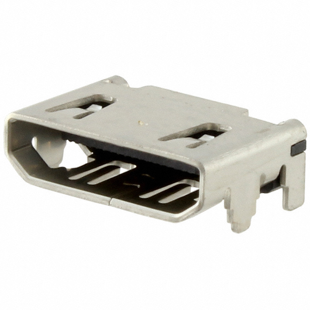 【2013978-2】CONN RCPT MINI HDMI 19POS SMD RA