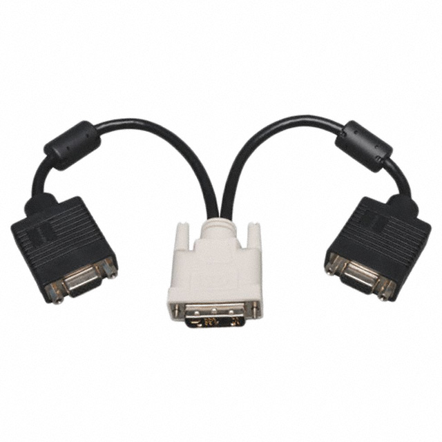 CBL ASSY DSUB 15P F-DVI-A M 1'【P120-001-2】