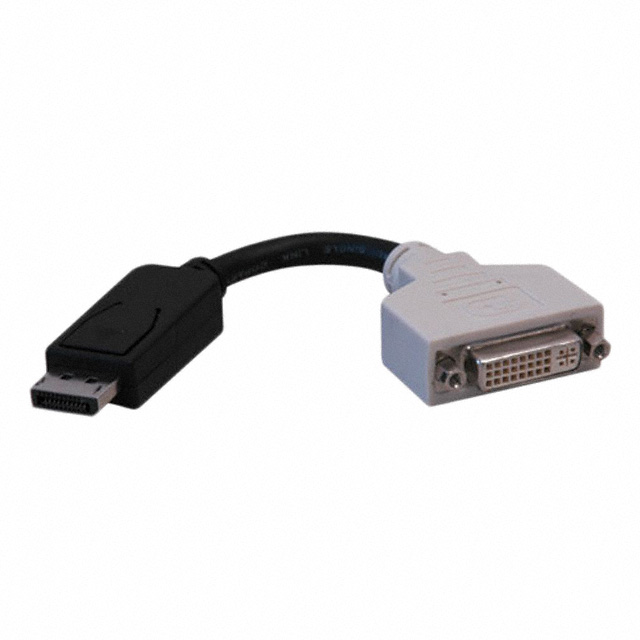 【P134-000】CBL DISPLAYPORT M TO DVI-I F 6"
