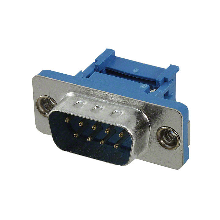 【SDS103-PRW2-M09-SN10-231】CONN D-SUB PLUG 9POS IDC