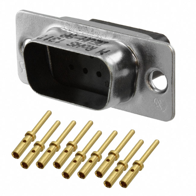 【DEUH-9P】CONN D-SUB PLUG 9POS CRIMP