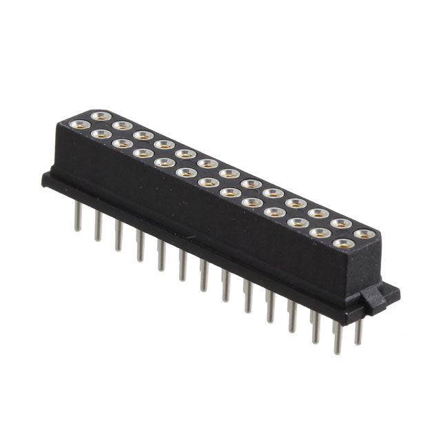 【M80-8502642】CONN RCPT 26POS 0.079 GOLD PCB