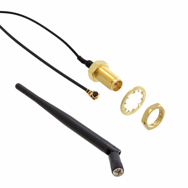 【ANTP150A138045D2450BK】KIT EDM ANTENNA U.FL TO SMA