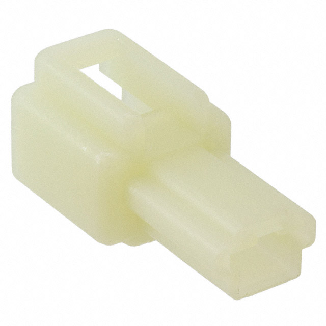 【172127-1】CONN MALE TAB HSG 0.25 1POS NAT