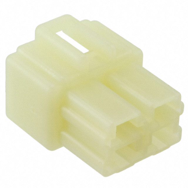 【172133-1】CONN MALE TAB HSG 0.25 4POS NAT