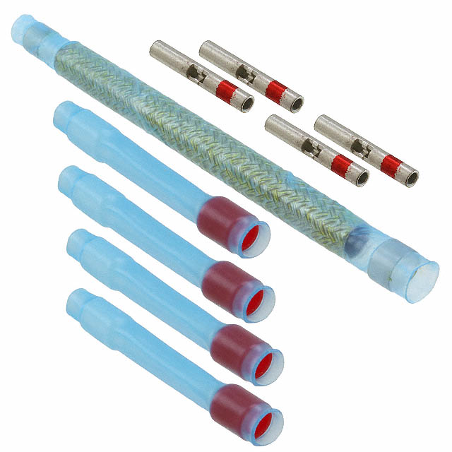 【D-150-0179】SLDR SLEEVE WIRE-WIRE 0.197" BLU