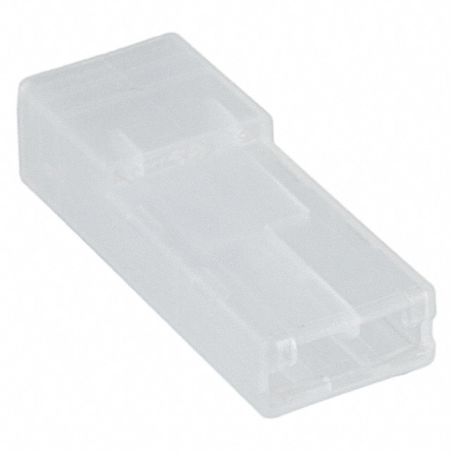 【926539-6】CONN RCPT HSG 0.25 1POS NATURAL