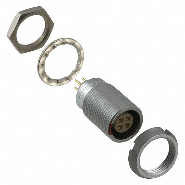 【ECG.0B.304.CLN】CONN RCPT FMALE 4POS GOLD SOLDER