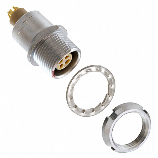 【EEG.0B.304.CLL】CONN RCPT FMALE 4P GOLD SLDR CUP