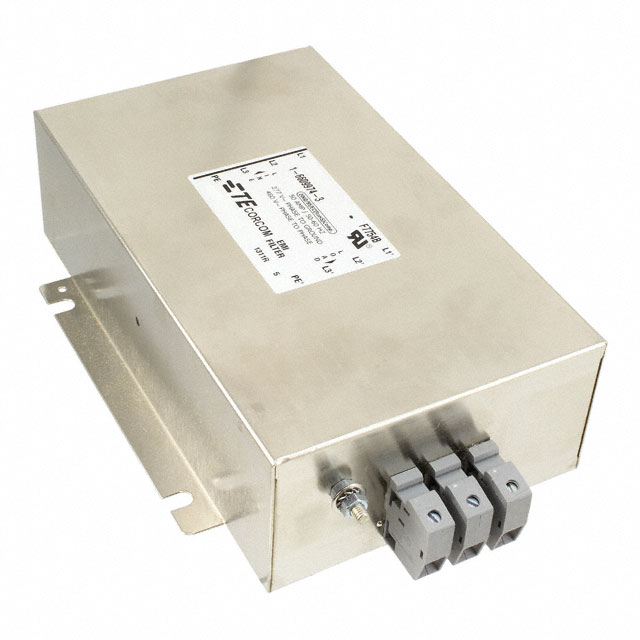 【1-6609974-3】LINE FILTER 50A CHASSIS MOUNT