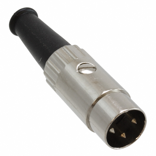 【05BL3MX】CONN PLUG MALE DIN 3POS SOLDER