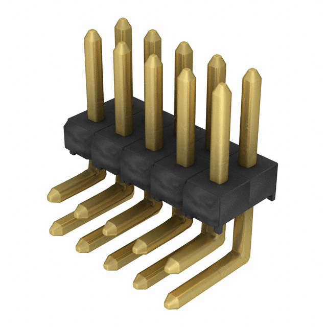 【TSW-105-08-G-D-RA】CONN HEADER R/A 10POS 2.54MM