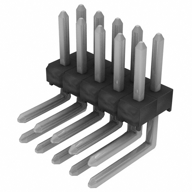 【TSW-105-22-T-D-RA】CONN HEADER R/A 10POS 2.54MM