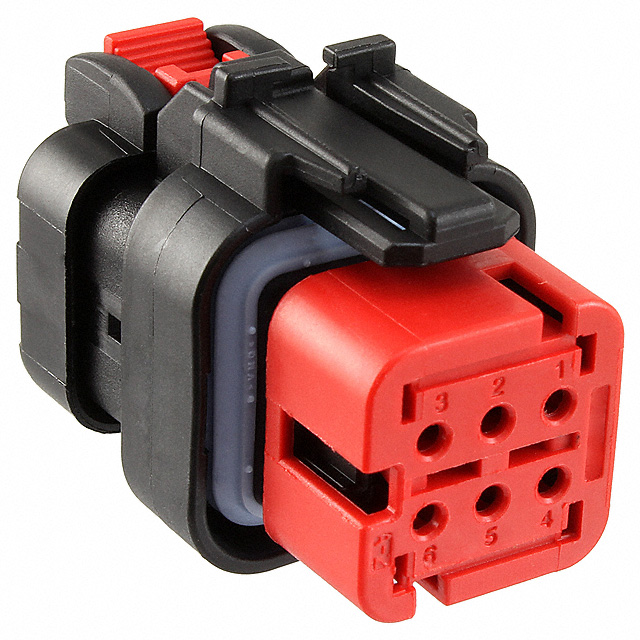 【776531-1】CONN PLUG HSG 6POS 4.50MM