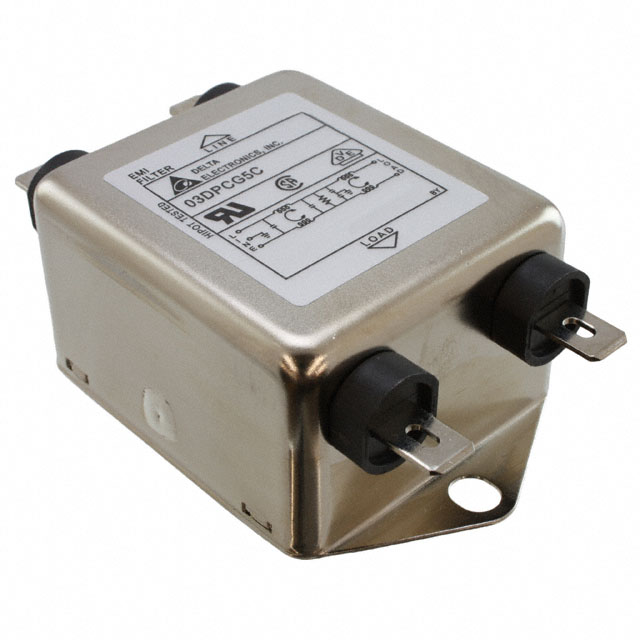 【03DPCG5C】LINE FILTER 115V/250VAC 3A CHAS