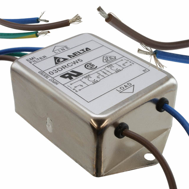 【03DRCW5】LINE FILTER 115V/250VAC 3A CHAS