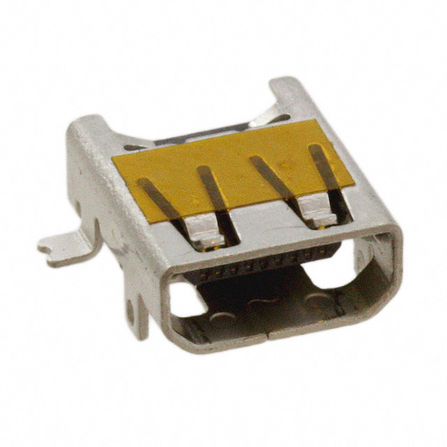 【10118241-001RLF】CONN RCP MICRO HDMI 19POS SMD RA