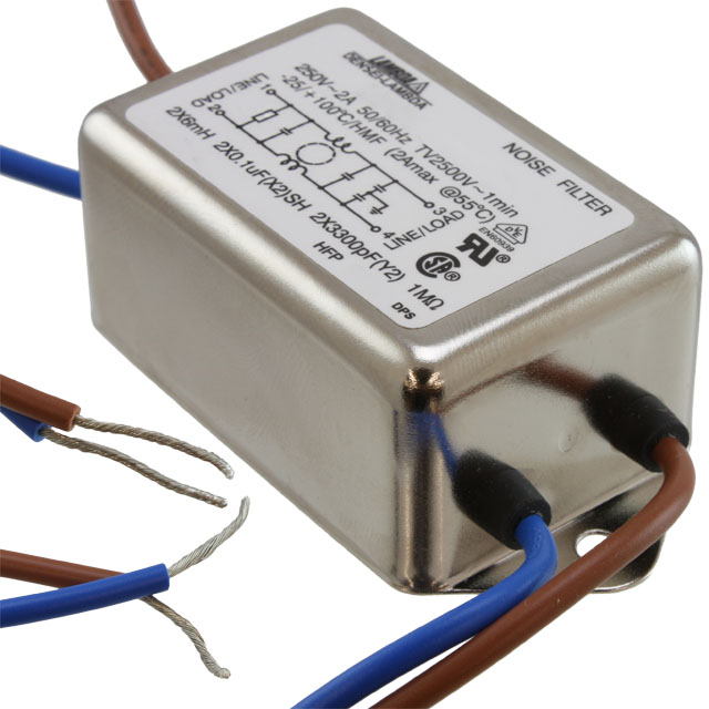 【MAW-1202-22】LINE FILTER 250VAC/VDC 2A CHASS