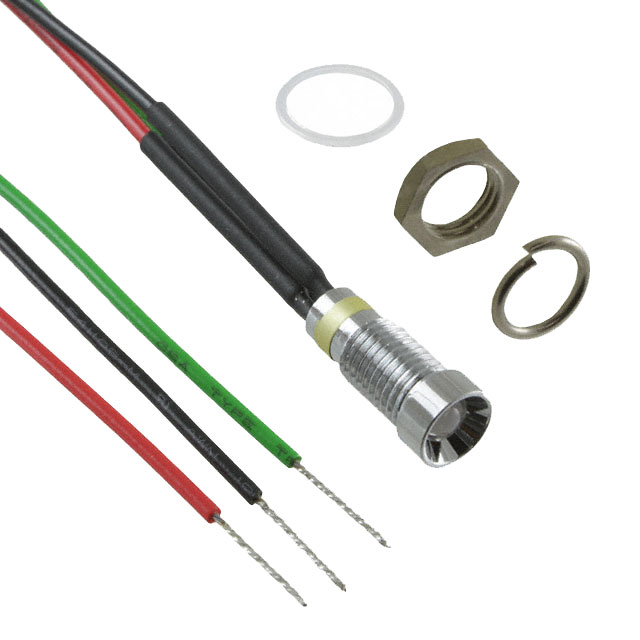 【6062415110F】LED PNL IND 6MM R,G 3V RECESS