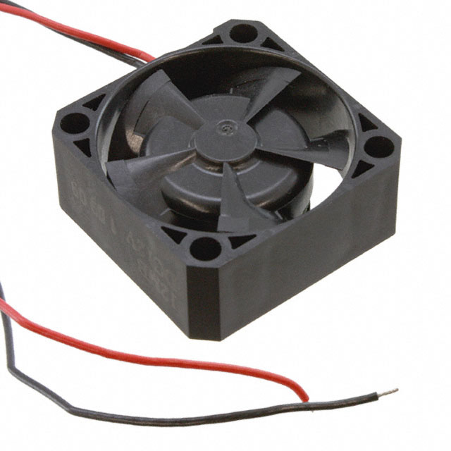 【F251R-12MB】FAN AXIAL 25X10MM 12VDC WIRE