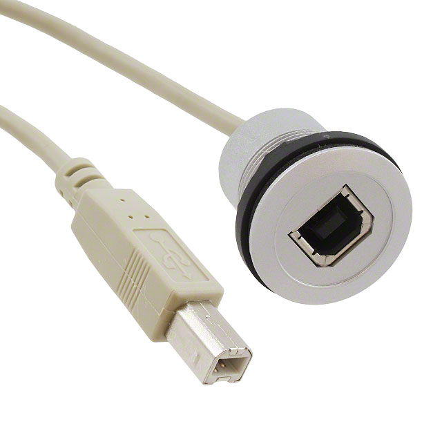 【09454521910】CBL USB2.0 B RCPT TO B PLG 1.64'