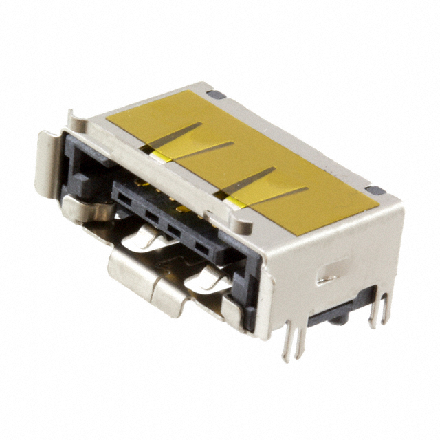 【1051251001】CONN RCPT USB A/ESATA COMBO R/A