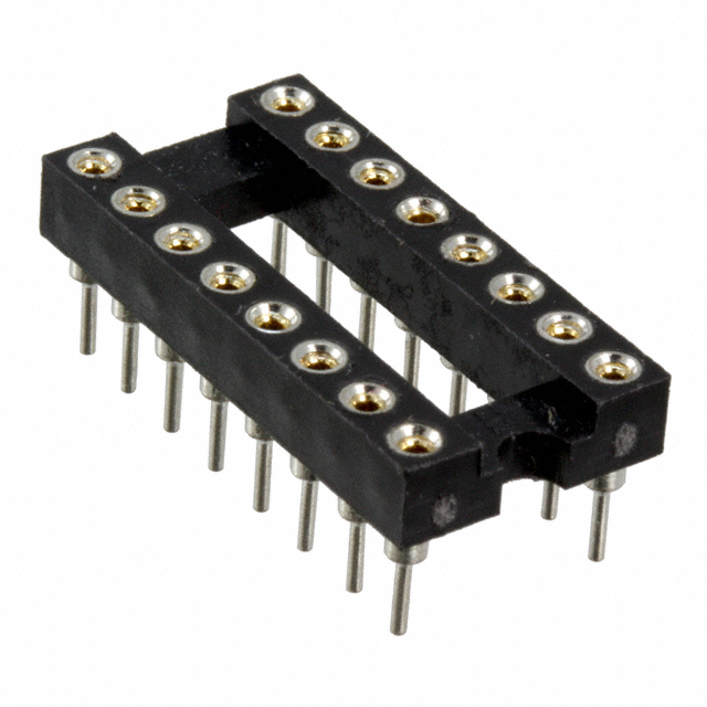 【SA163000】CONN IC DIP SOCKET 16POS GOLD